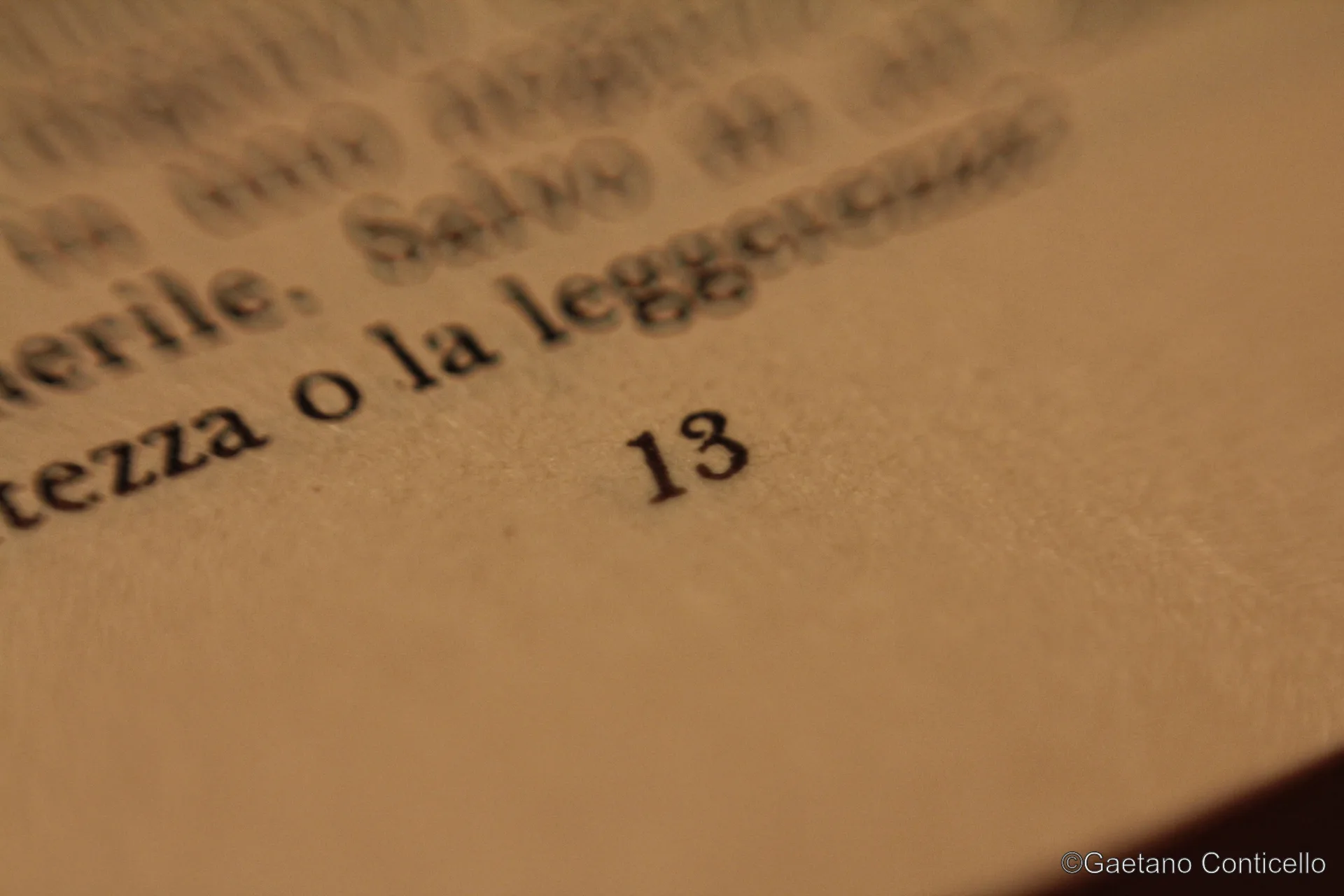 Il numero tredici